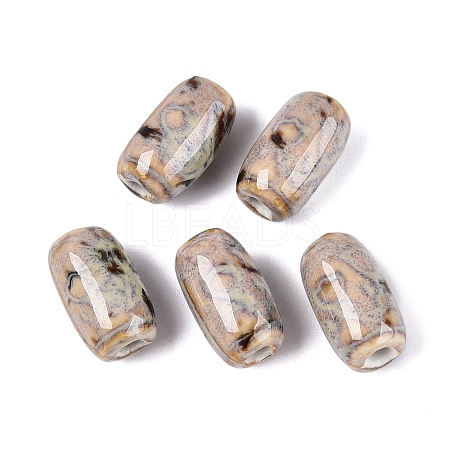 Vintage Handmade Porcelain Beads PORC-N013-12-19-1