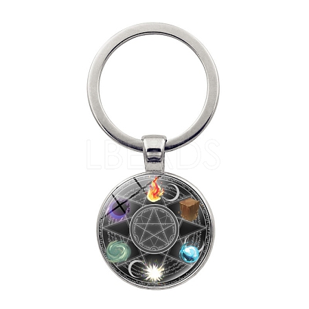 Glass Keychains PW-WG24851-03-1