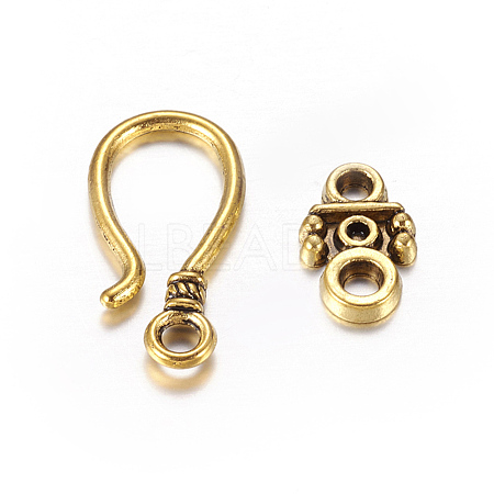Alloy Hook Clasps LS-PALLOY-2781-AG-LF-1