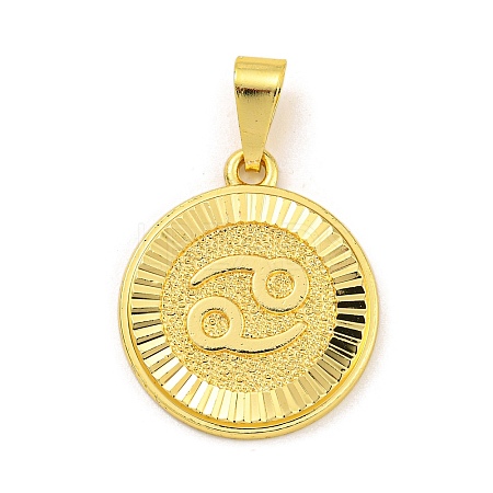 Brass Pendants KK-P263-14G-11-1