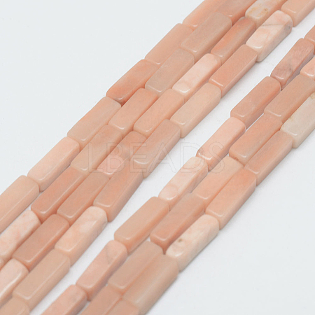 Natural Pink Aventurine Beads Strands X-G-E342-10-1