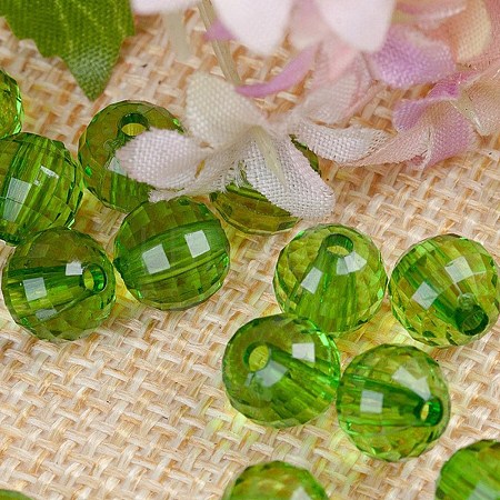 Transparent Acrylic Beads TACR-NH0001-A-01-1