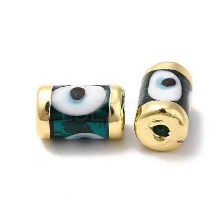 Handmade Evil Eye Lampwork Beads LAMP-M012-01LG-F-1