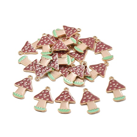 Thanksgiving Day Alloy Enamel Pendants ENAM-D060-01H-KCG-1