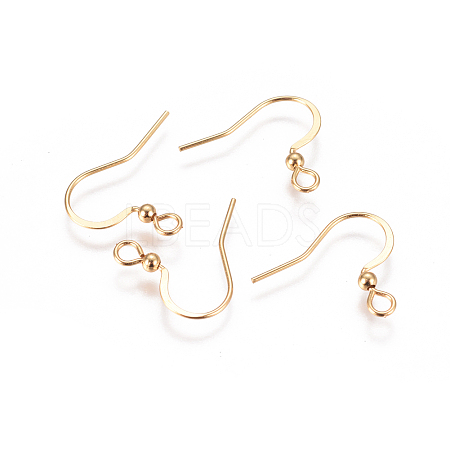 304 Stainless Steel Earring Hooks X-STAS-I120-22A-G01-1
