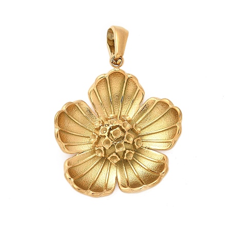 304 Stainless Steel Pendants STAS-Q349-01A-G-1