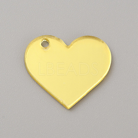 Transparent Acrylic Pendants LS-OACR-WH0016-15B-02-1
