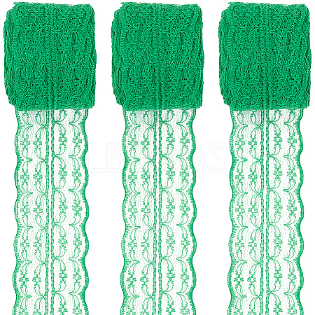 3 Rolls Guipure Non-Stretch Lace Trim OCOR-GF0004-52F-1