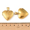 316 Stainless Steel Locket Pendants STAS-K321-20G-3