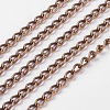 Iron Twisted Chains Curb Chains CHS003Y-R-1
