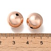Rack Plating Brass Beads KK-K373-08F-RG-2