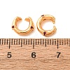 Brass Micro Pave Violet Cubic Zirconia Clasps KK-CBA25B2-05G-2