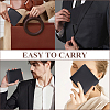 Rectangle Leather Credit Card Wallets for Men AJEW-WH20007-07A-5
