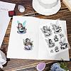 Plastic Stamps DIY-WH20018-0182-5