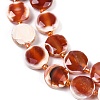 Natural Fire Crackle Agate Beads Strands G-NH0004-050-4