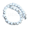 Handmade Porcelain Beads Strands PORC-P029-02B-2