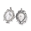 Natural Howlite Big Pendants G-P496-01P-22-2