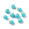 Halloween Opaque Resin Beads RESI-F033-01C-4