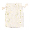 Christmas Theme Cotton Fabric Cloth Bag X-ABAG-H104-B11-2