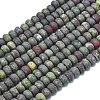 Natural Dragon Blood Beads Strands G-P575-A14-6x4mm-2