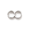 Rack Plating Brass Infinity Multi-strand Links KK-L210-001P-1