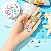 10Pcs 304 Stainless Steel Enamel Charms STAS-YW0003-25A-4