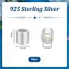 90Pcs 925 Sterling Silver Spacer Beads FIND-PH0059-78C-2