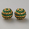 Resin Rhinestone Beads RB-WH0003-08I-1