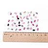 ABS Plastic Imitation Pearl Cabochons SACR-R755-6x4mm-ZM-5