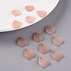 Transparent Frosted Acrylic Pendants MACR-S371-09A-763-6