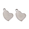 Tarnish Resistant 201 Stainless Steel Charms STAS-K217-77-1