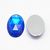 Acrylic Rhinestone Flat Back Cabochons GACR-Q011-10x14-05-2