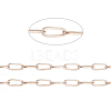 Ion Plating(IP) 304 Stainless Steel Paperclip Chains CHS-F010-01B-RG-1