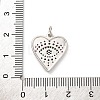 Brass Micro Pave Cubic Zirconia Pendants KK-U033-07P-02-3