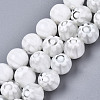 Handmade Millefiori Glass Beads Strands LK-T001-10K-1