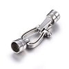 Tarnish Resistant 304 Stainless Steel Clasps STAS-E440-84P-3