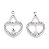 Rack Plating Alloy Pendants FIND-N005-31P-1