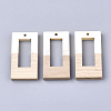 Resin & Wood Pendants RESI-S358-26H-1