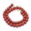 Natural Red Jasper Beads Strands G-K310-A11-10mm-2