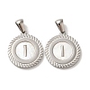 304 Stainless Steel Pendants STAS-I204-I-P-1