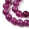 Natural Quartz Beads Strands G-R479-8mm-09-2
