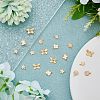 50Pcs 5 Style Rack Plating Brass Charms KK-FH0004-69-5