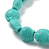 Synthetic Coral Carved Beads Strands CORA-C003-13B-01-2
