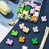 22Pcs 11 Colors Silicone Focal Beads SIL-FS0001-15-7