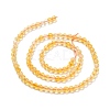 Natural Yellow Quartz Beads Strands G-D463-06-2