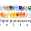 Glass Beads Strands EGLA-A034-M6mm-61-5