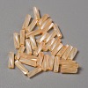 Opaque Colours Glass Twist Bugle Beads GLAA-WH0039-08I-1