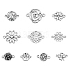 20Pcs 10 Styles Tibetan Style Alloy Connector Charms TIBE-YW0001-68-2
