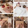 Unicraftale 6Pcs 3 Colors Stainless Steel Sealing Wax Mixing Stirrers STAS-UN0040-05-7