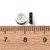 Brass Grade A Rhinestone Spacer Beads RB-A014-Z6mm-11S-4